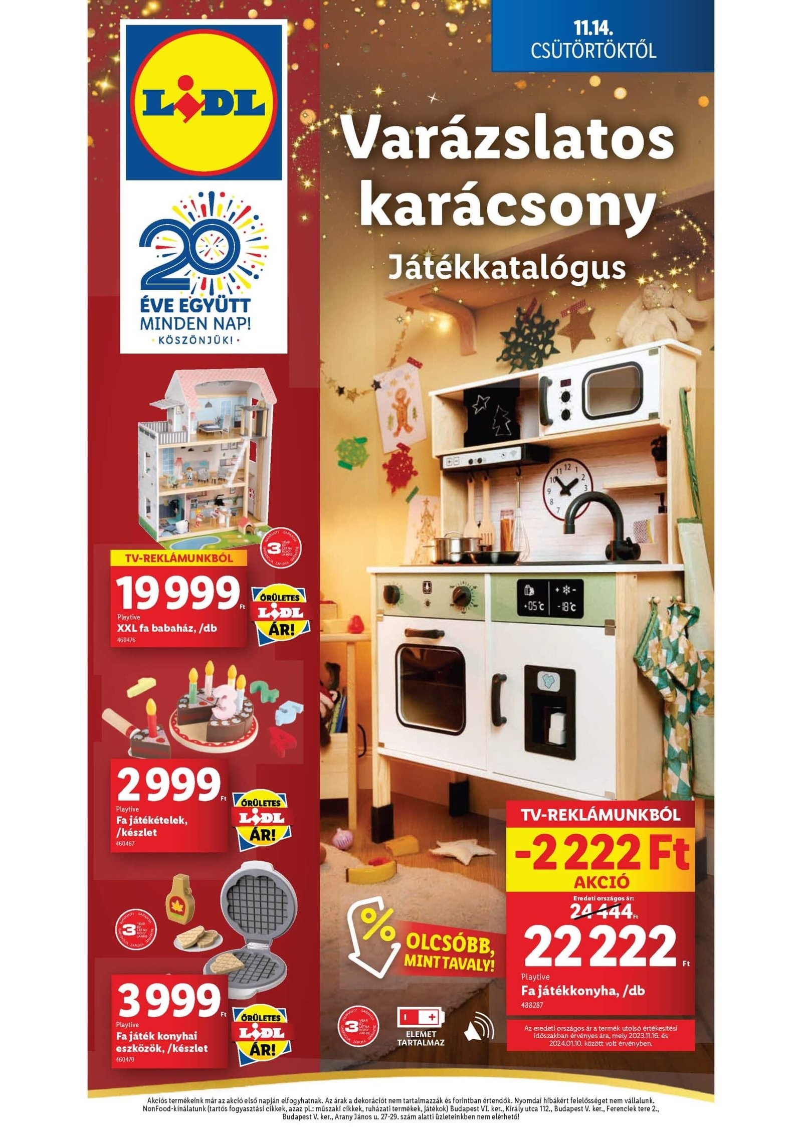 lidl játékkatalógus 2024 46. hét