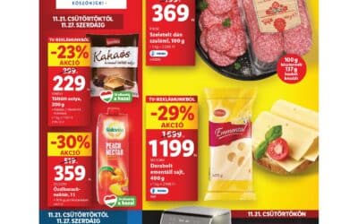 lidl akciós újság 2024 47. hét