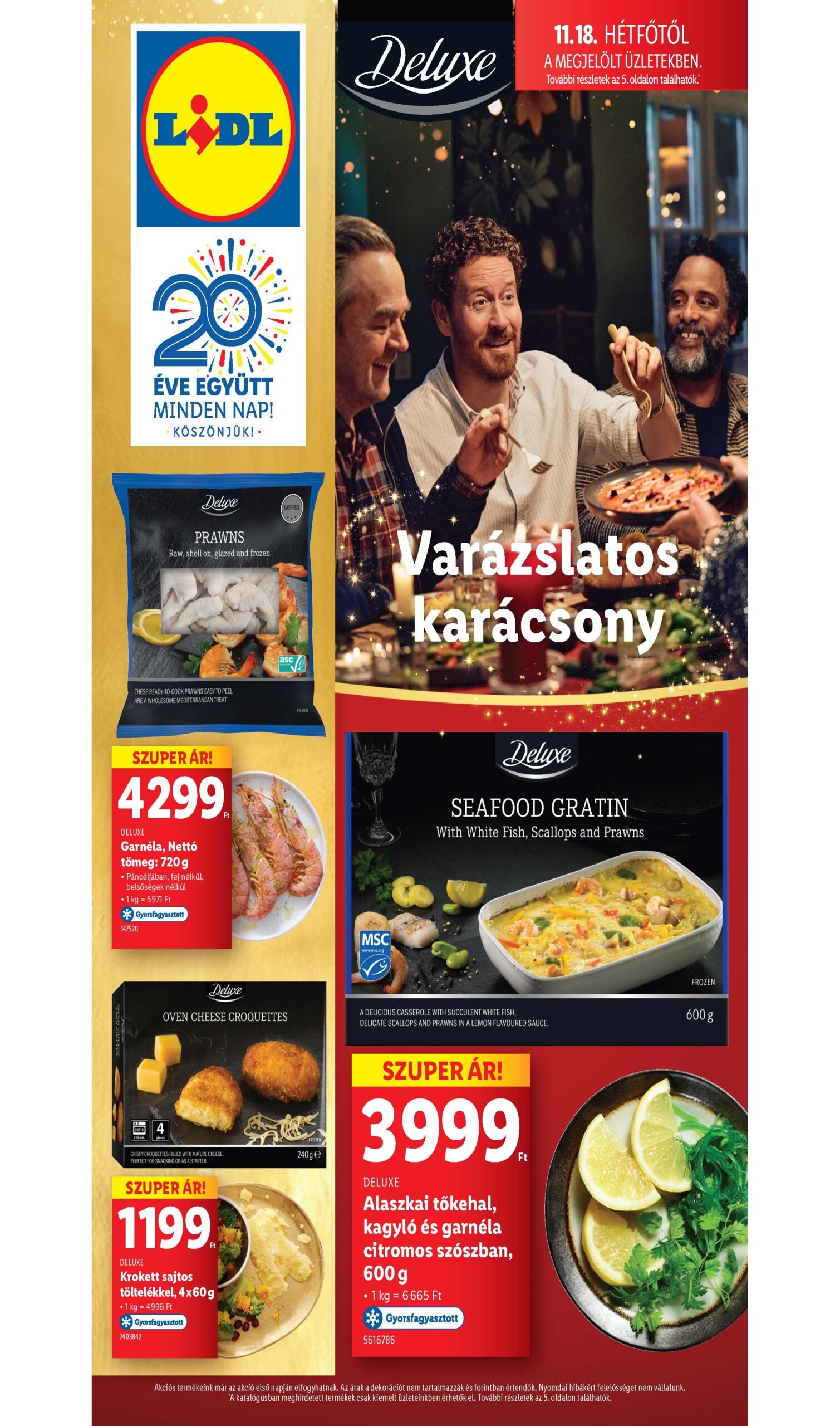 lidl regionális deluxe katalógus 2024 47. hét