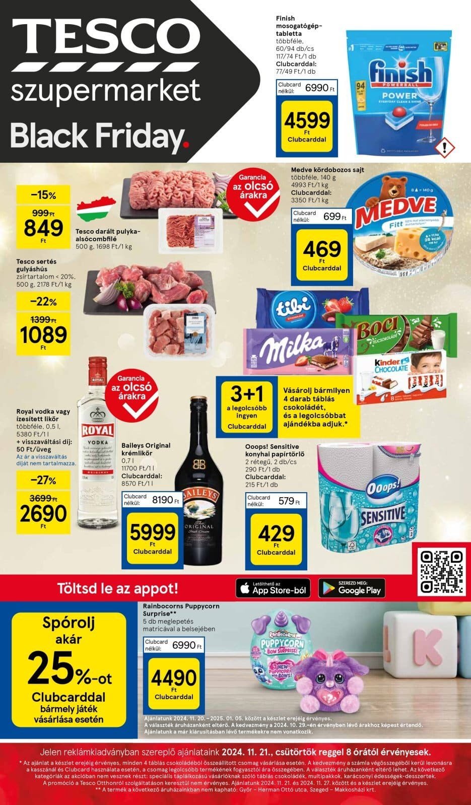 tesco szupermarket akciós újság 2024 47. hét