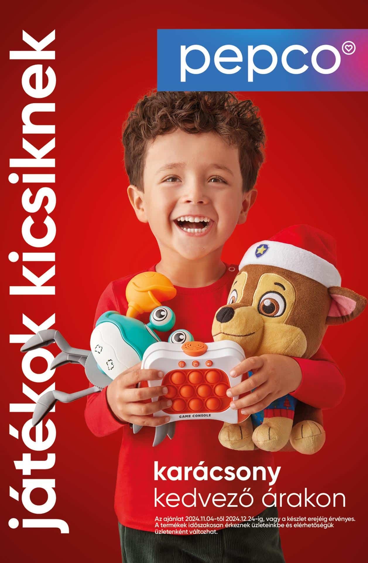 pepco akciós újság 2024 november december
