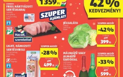 aldi akciós újság 2024 52 hét