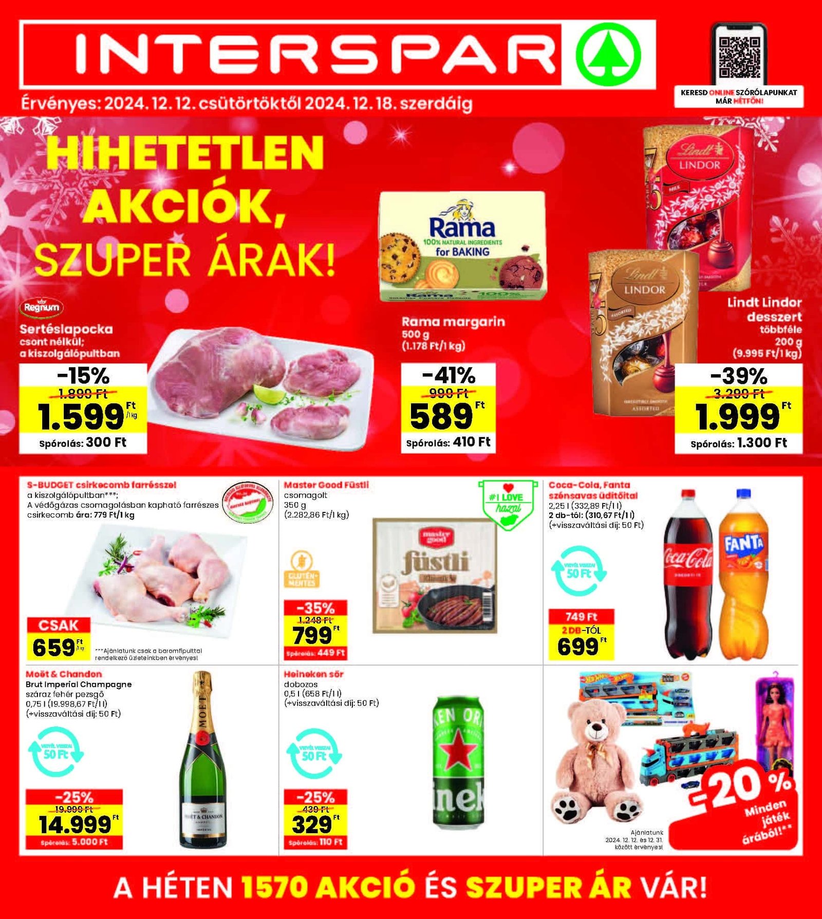 interspar akciós újság 2024 50 hét