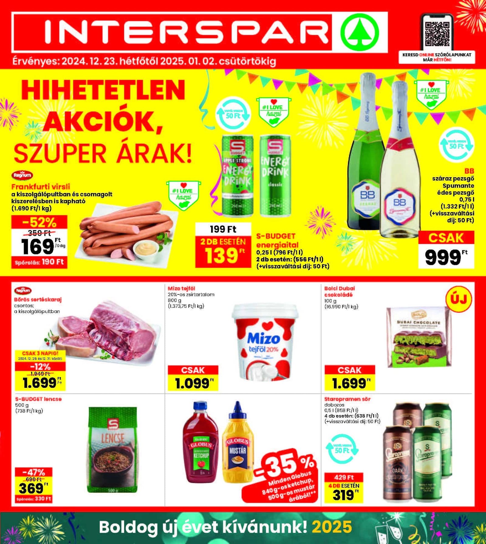 interspar akciós újság 2024 52 hét