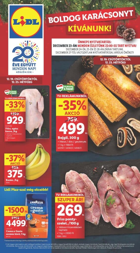 lidl akciós újság 2024 51 hét