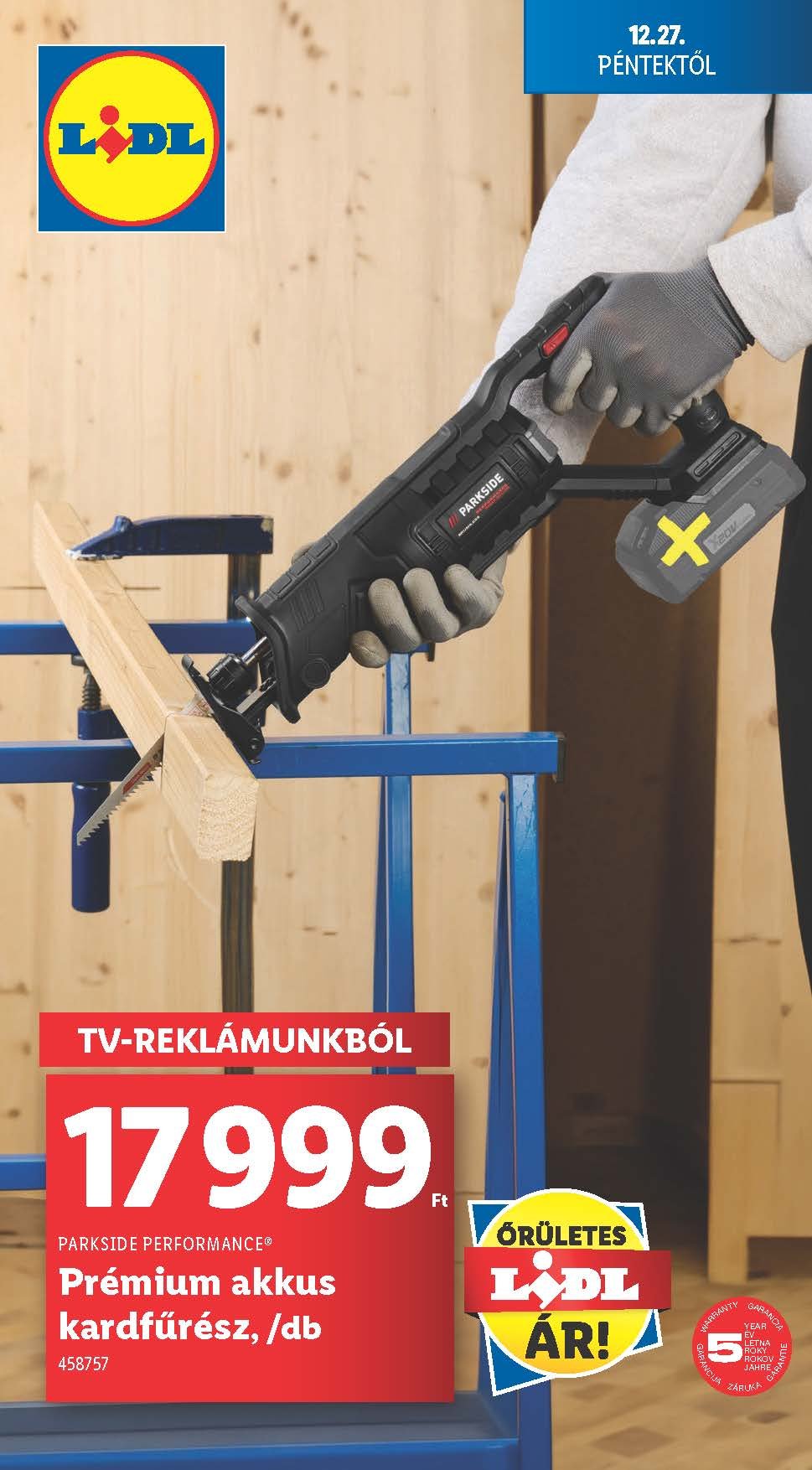 lidl nonfood akciós újság 2024 52 hét