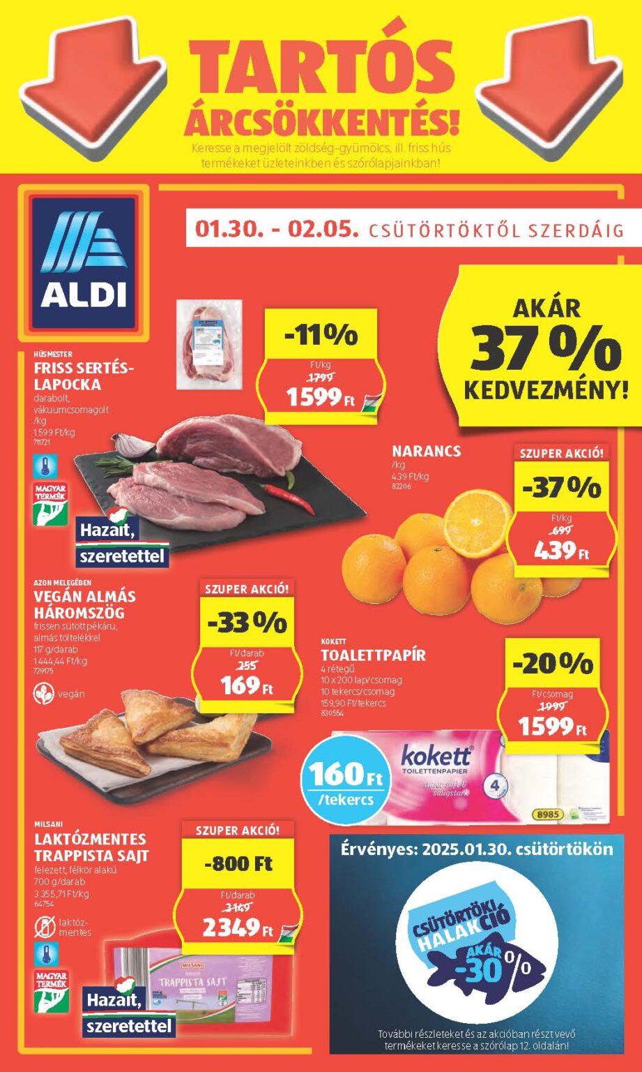 Aldi akciós újság Aktuális akciók és kedvezmények