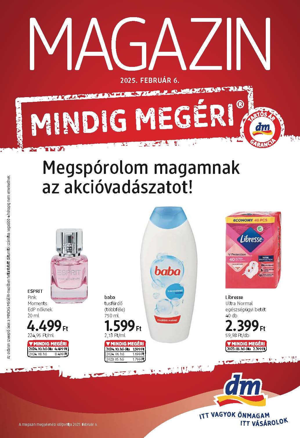dm akciós újság 2025 február