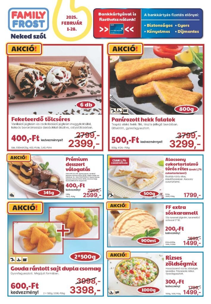 family frost akciós újság 2025 február
