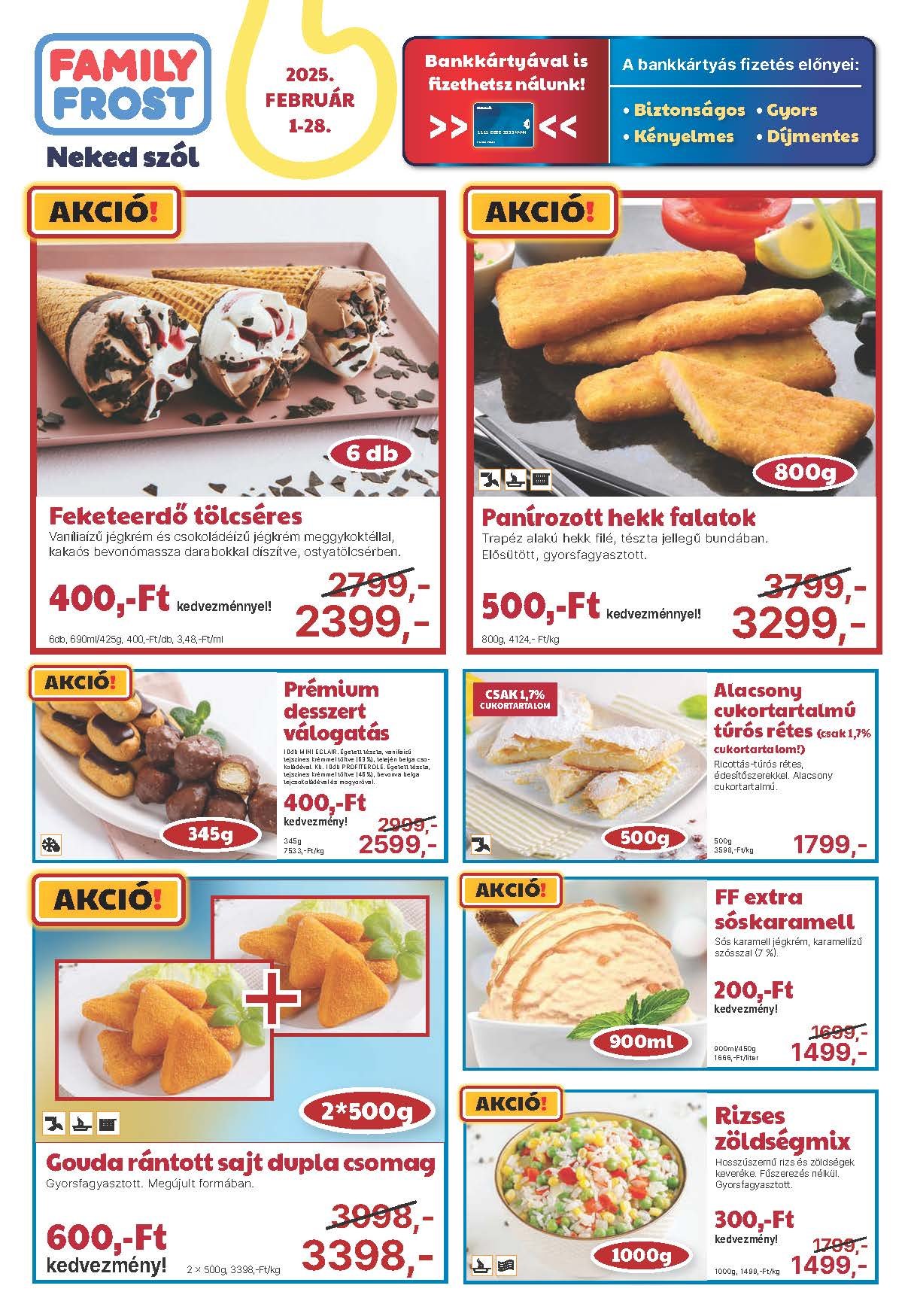 family frost akciós újság 2025 február