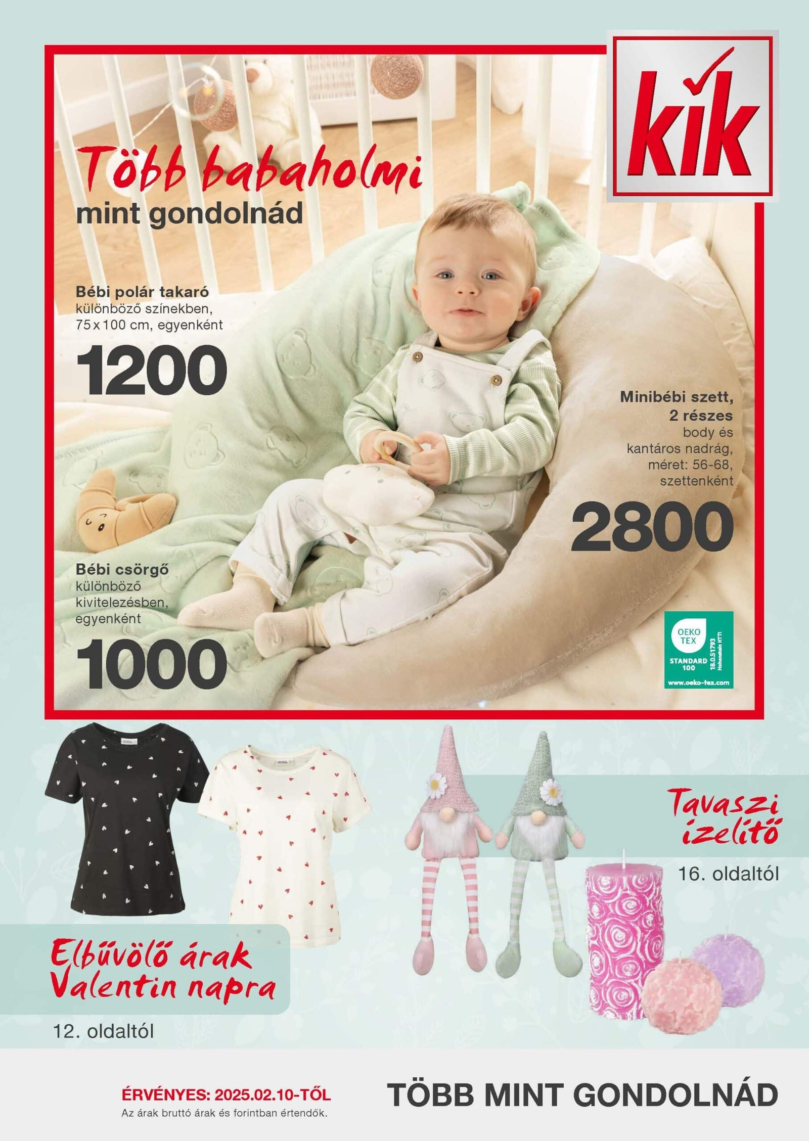 kik akciós újság 2025 február