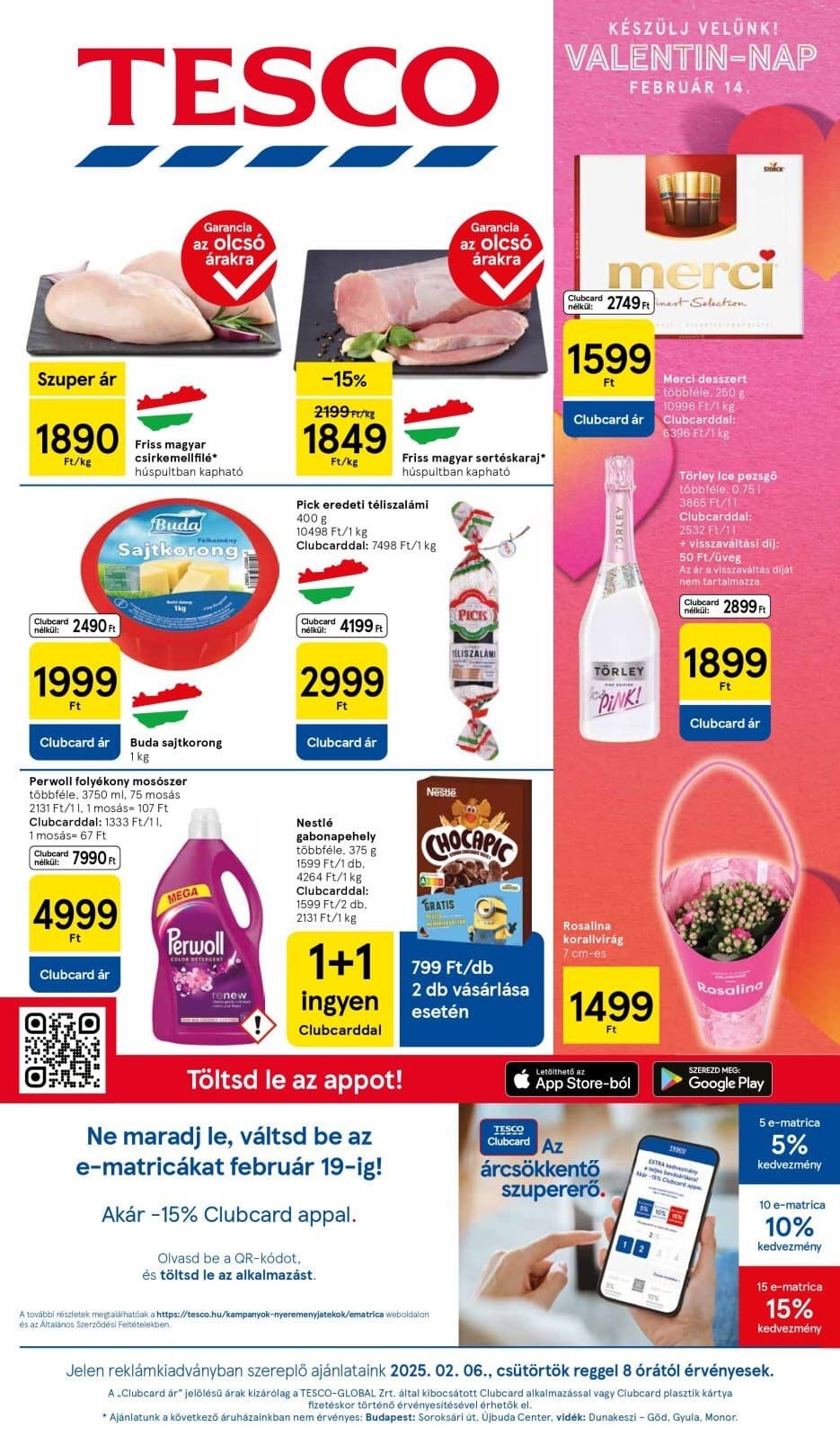 tesco hipermarket akciós újság 2025 6 hét