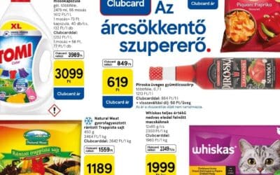 tesco szupermarket akciós újság 2025 8 hét