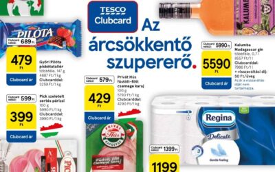 tesco szupermarket akciós újság 2025 9 hét