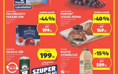 aldi akciós újság 2025 10 hét