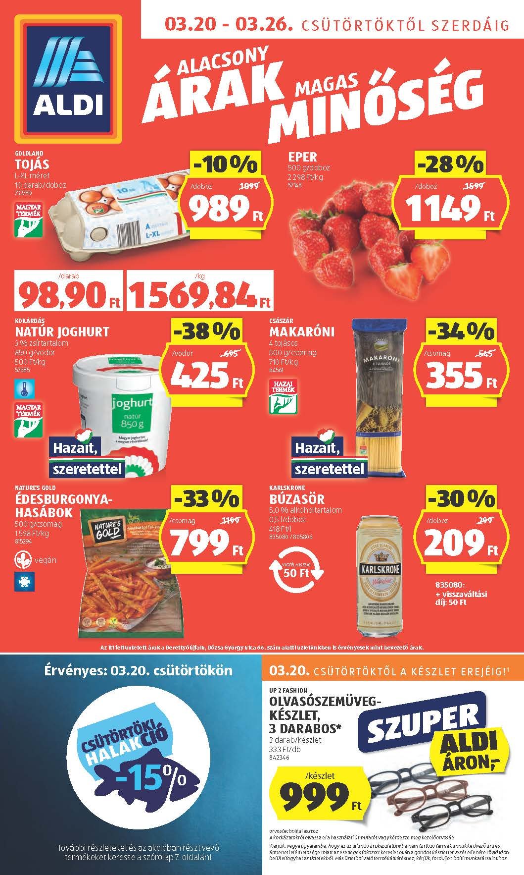 aldi akciós újság 2025 12 hét