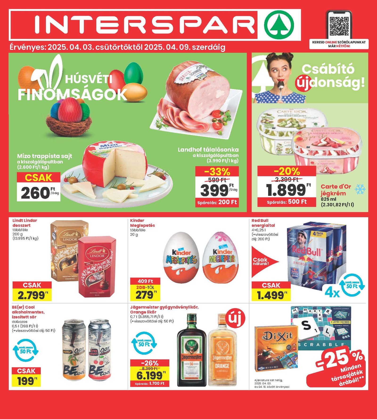 interspar akciós újság 2025 14 hét