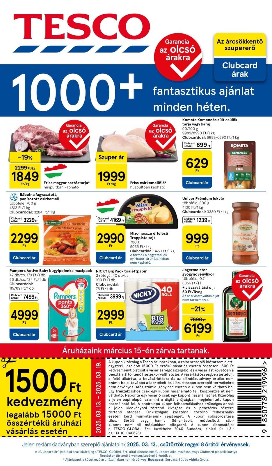 tesco hipermarket akciós újság 2025 11 hét