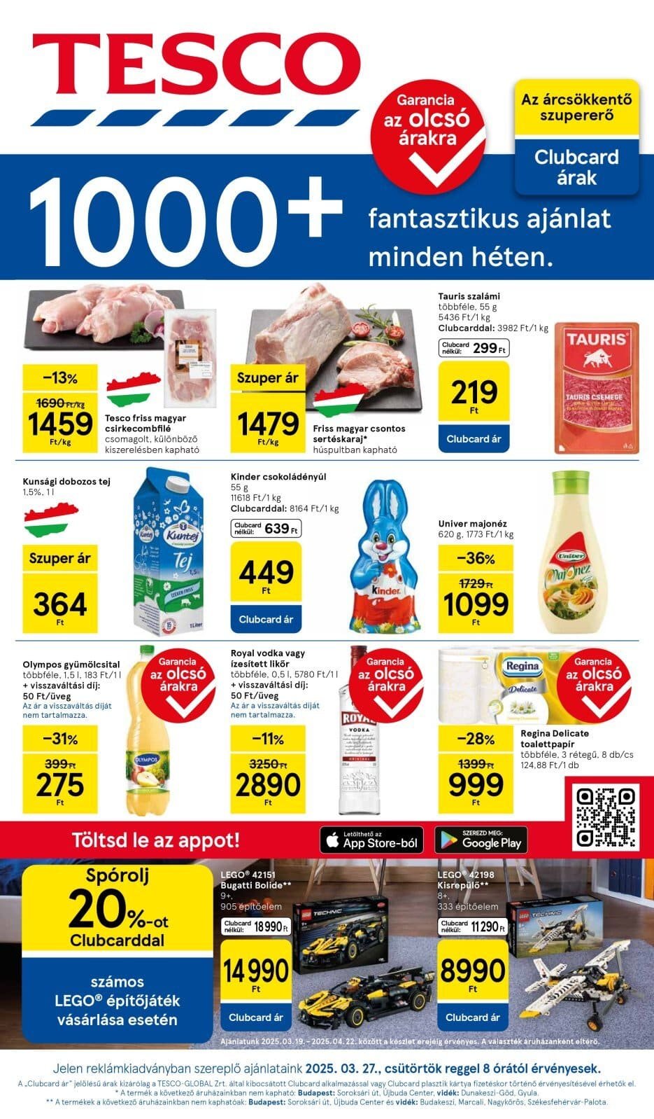 tesco hipermarket akciós újság 2025 13 hét