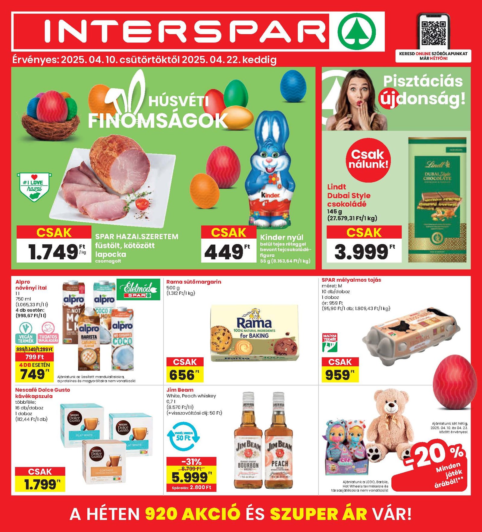 interspar akciós újság 2025 15 hét