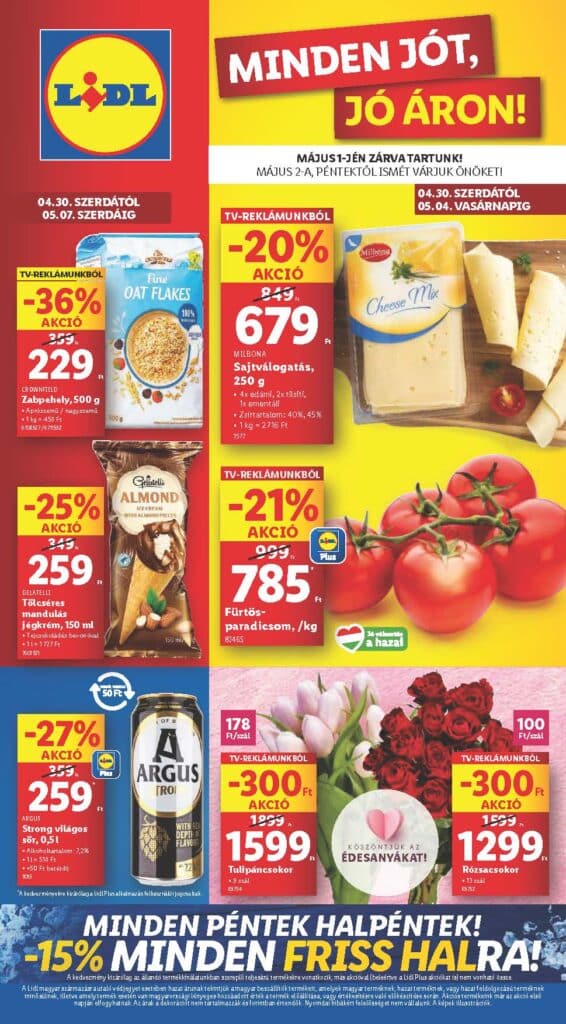lidl akciós újság 2025 18 hét