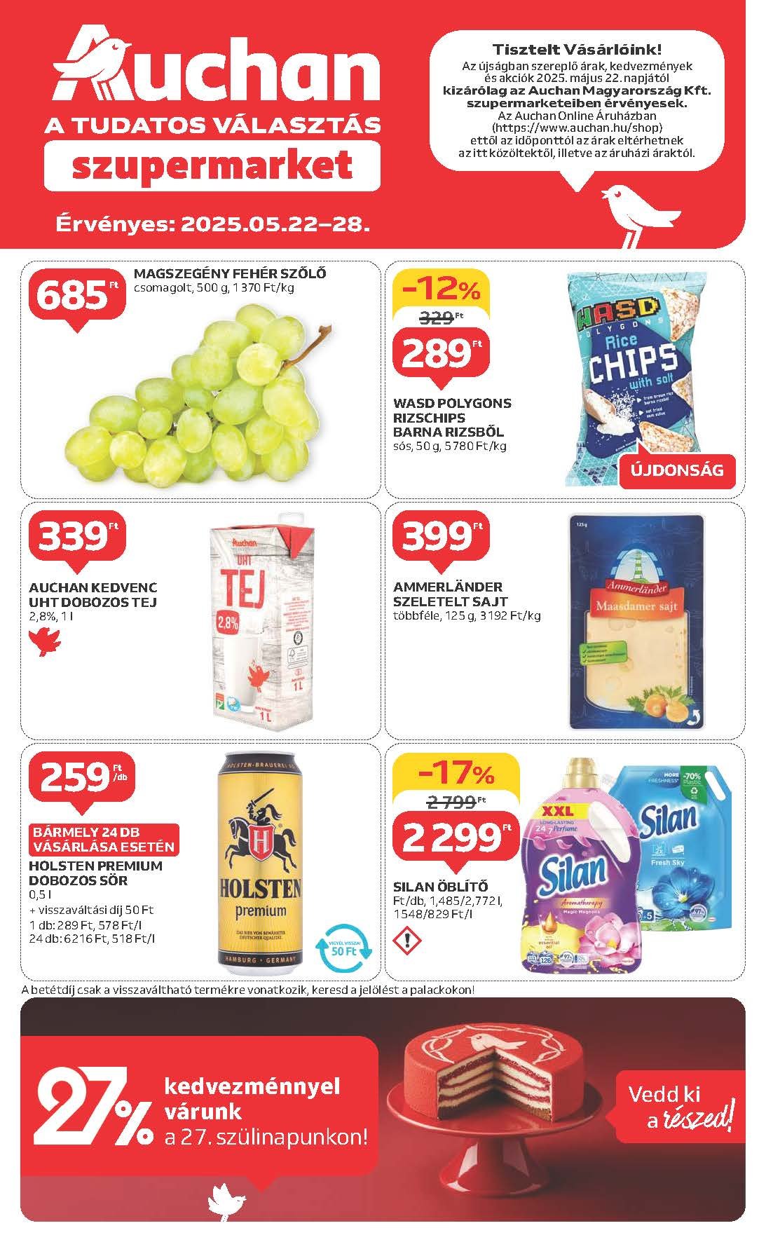 auchan akciós újság 2025 21 hét