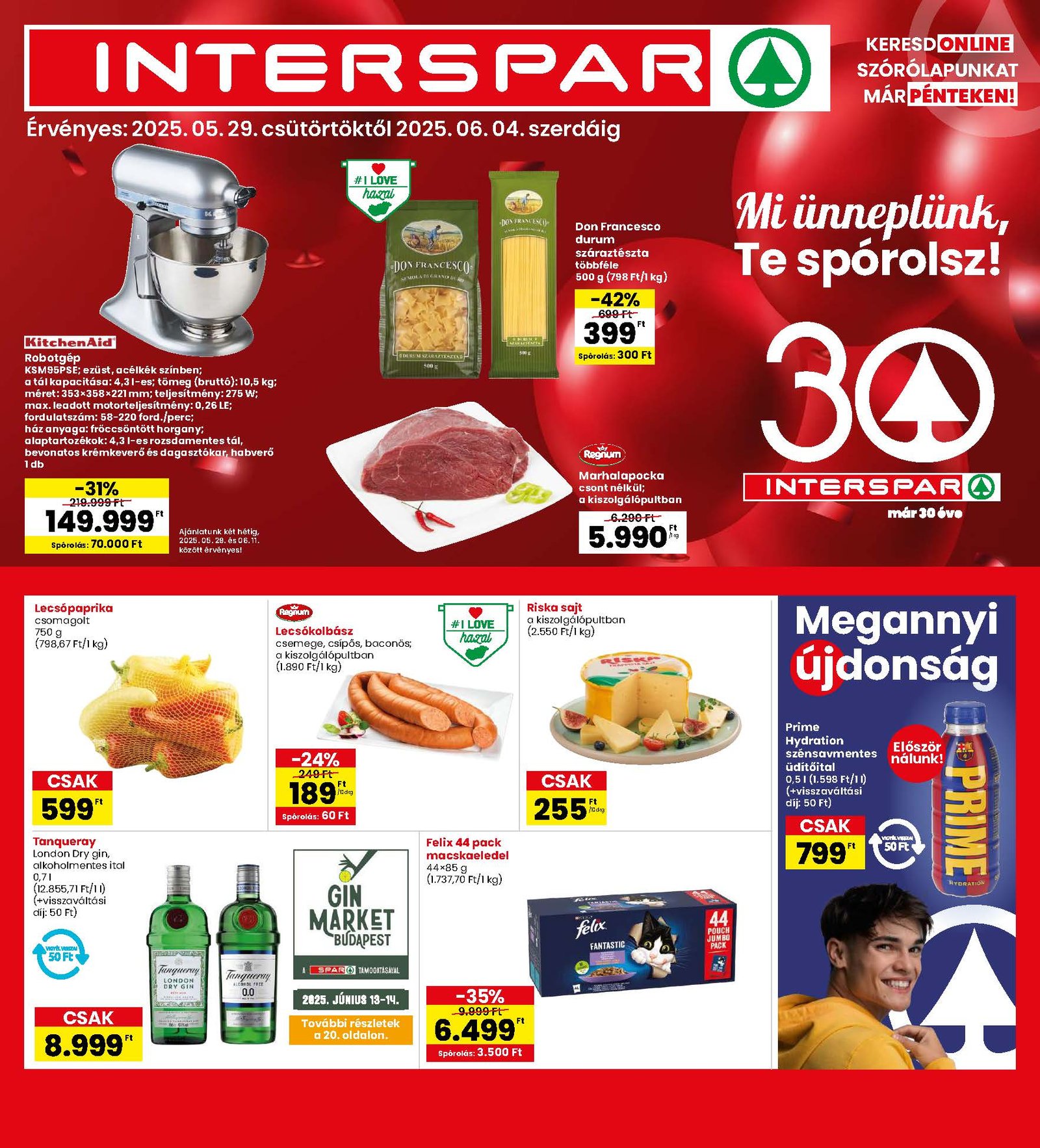 interspar akciós újság 2025 22 hét