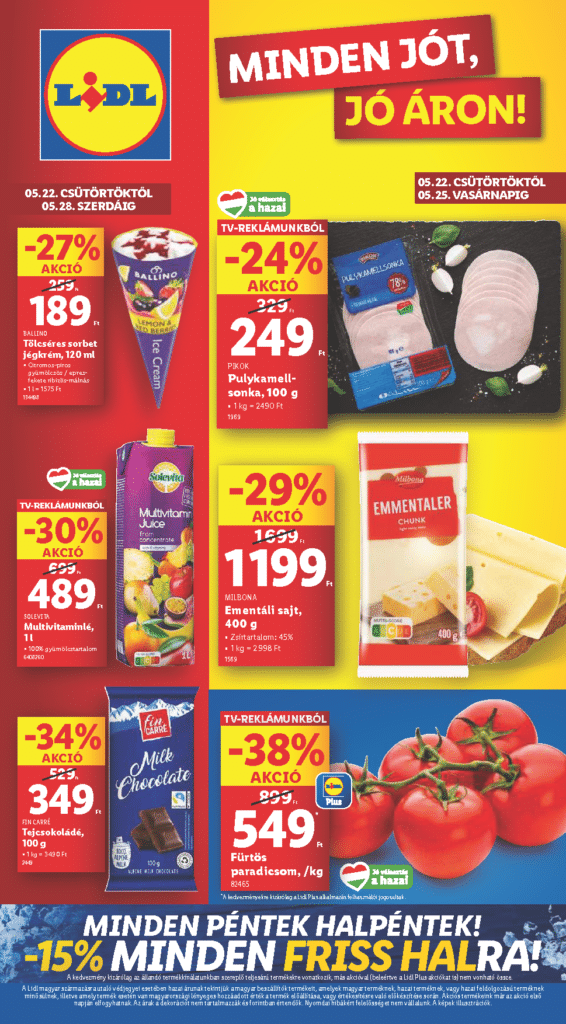 lidl akciós újság 2025 21 hét