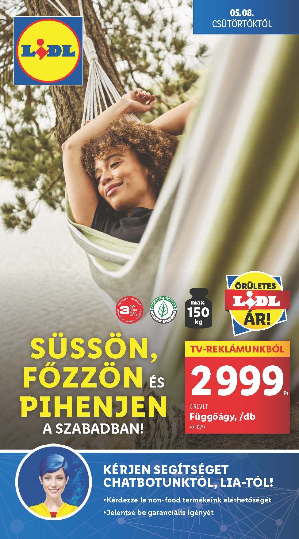 lidl nonfood akciós újság 2025 19 hét