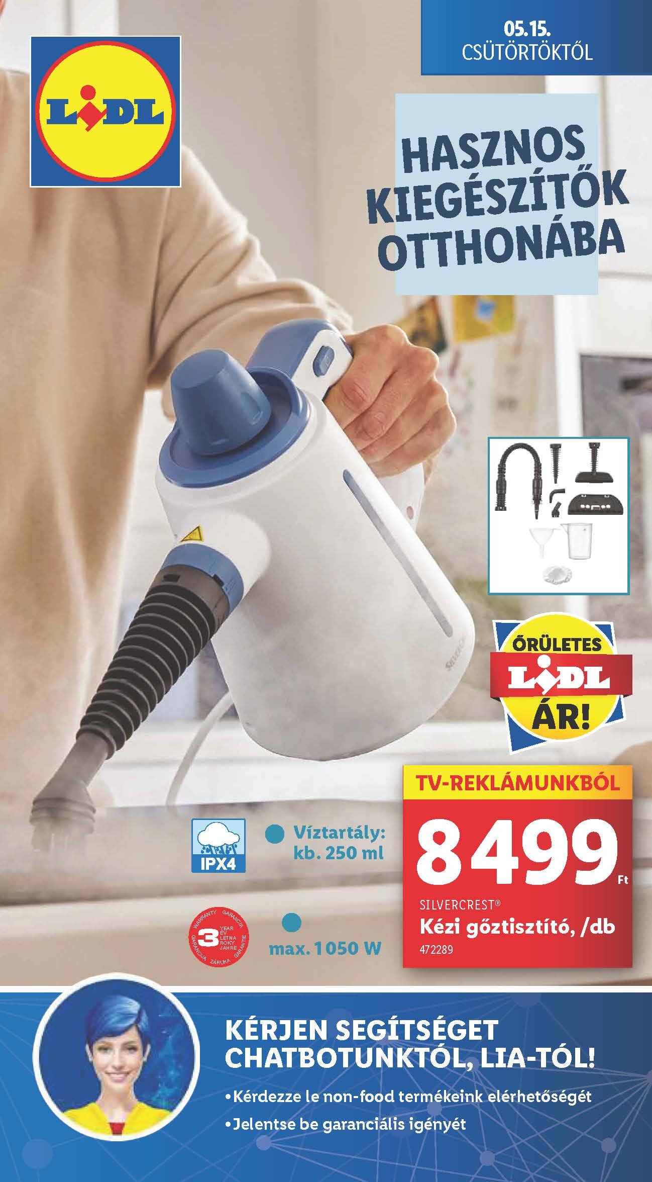 lidl nonfood akciós újság 2025 20 hét