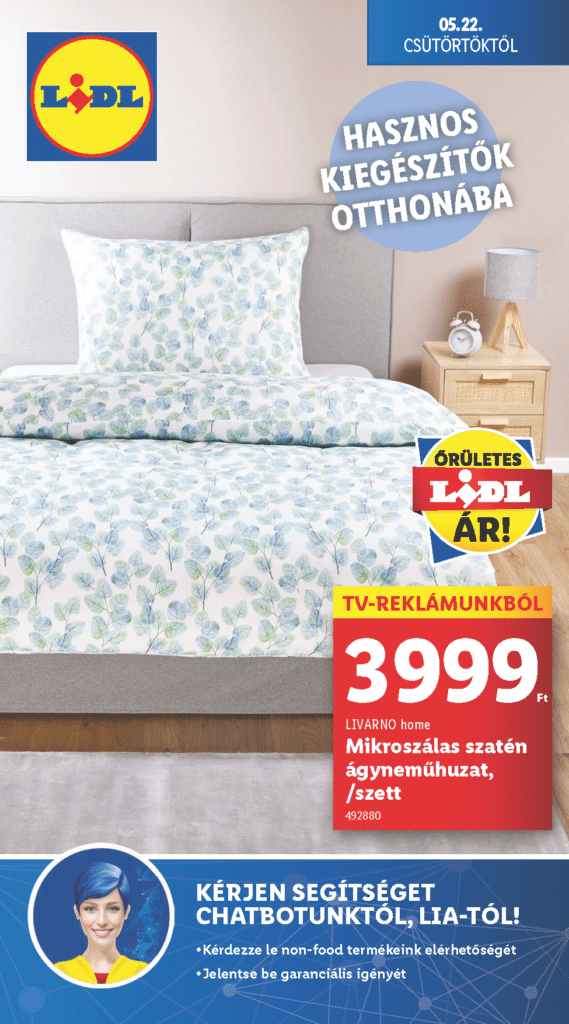 lidl nonfood akciós újság 2025 21 hét