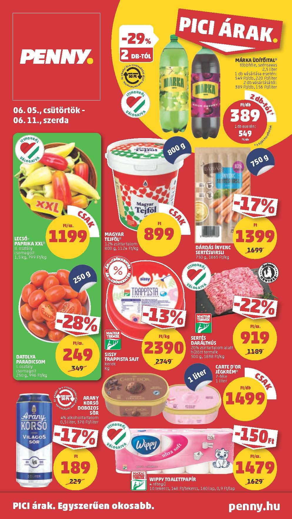 penny akciós újság 2025 23 hét