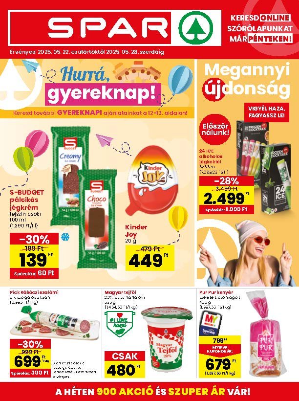 spar akciós újság 2025 21 hét