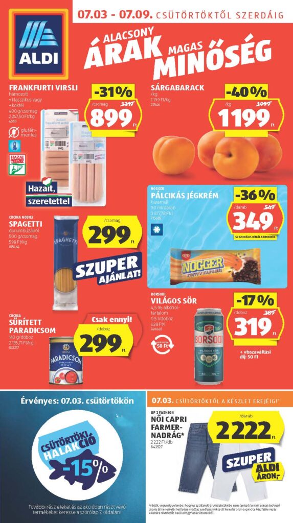 aldi akciós újság 2025 27 hét