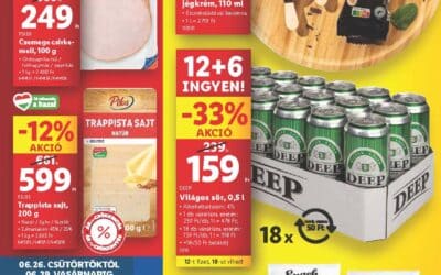 lidl akciós újság 2025 26 hét