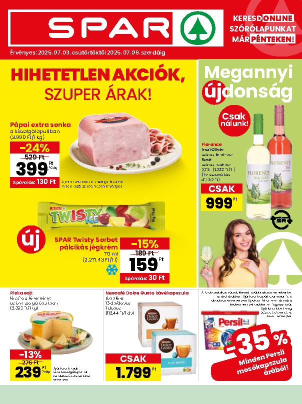 spar akciós újság 2025 27 hét