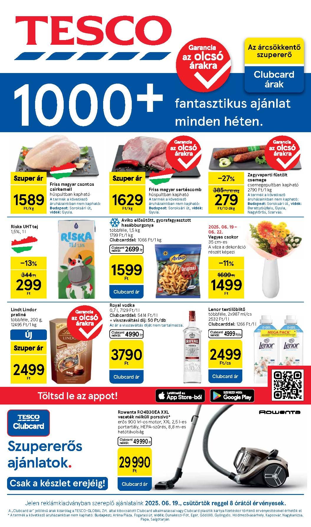 tesco hipermarket akciós újság 2025 25 hét