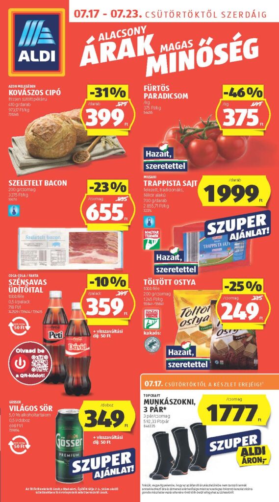 aldi akciós újság 2025 29 hét