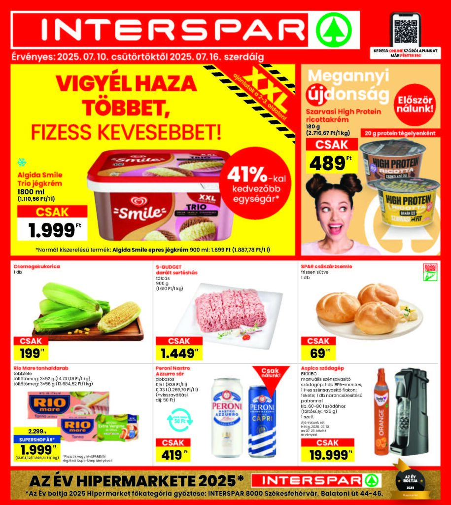 interspar akciós újság 2025 28 hét