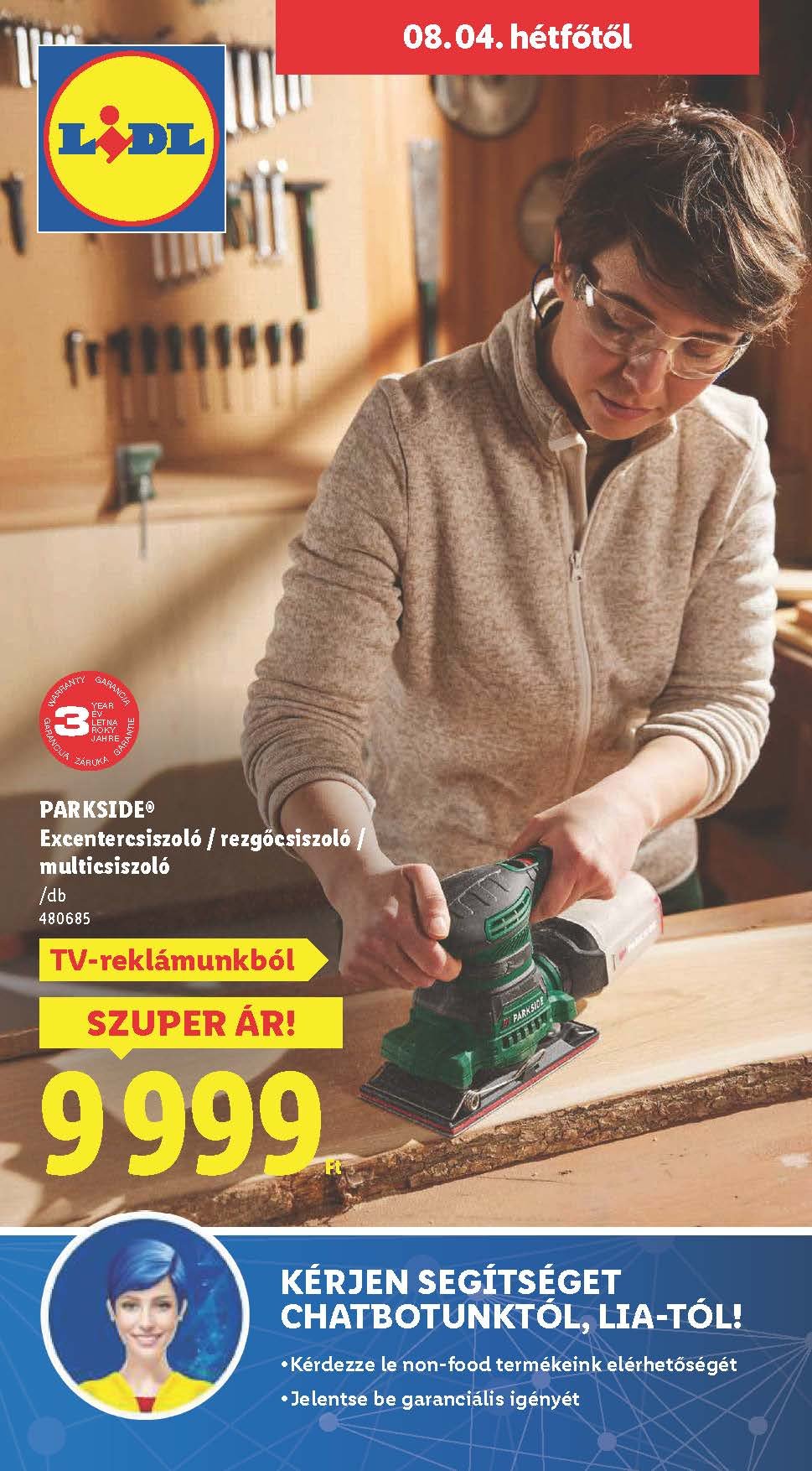 lidl nonfood akciós újság 2025 31 hét