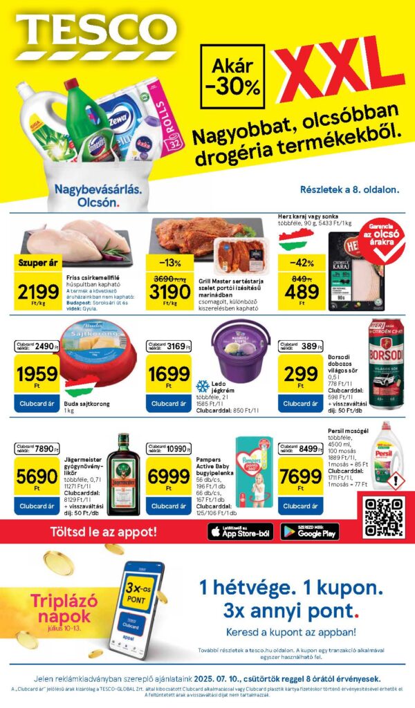 tesco hipermarket akciós újság 2025 28 hét