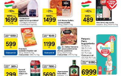tesco szupermarket akciós újság 2025 28 hét