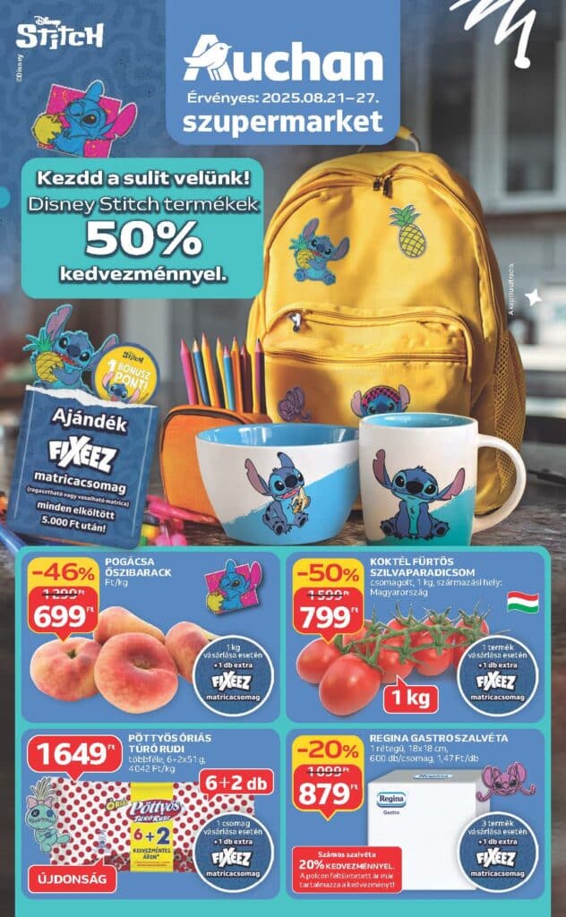 auchan akciós újság 2025 34 hét