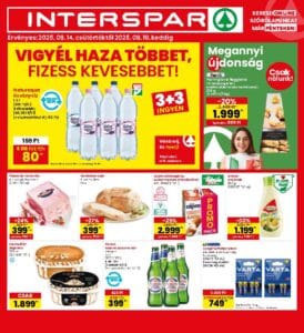 interspar akció újság 2025 33 hét