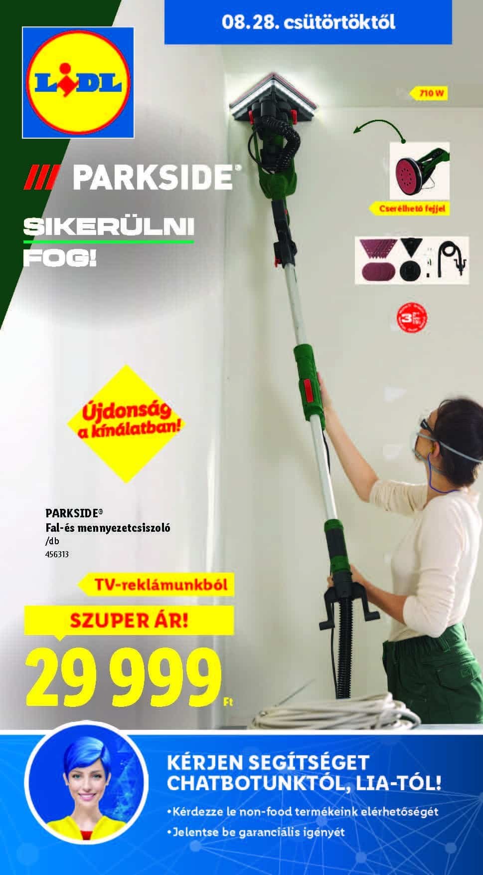 lidl nonfood akciós újság 2025 35 hét