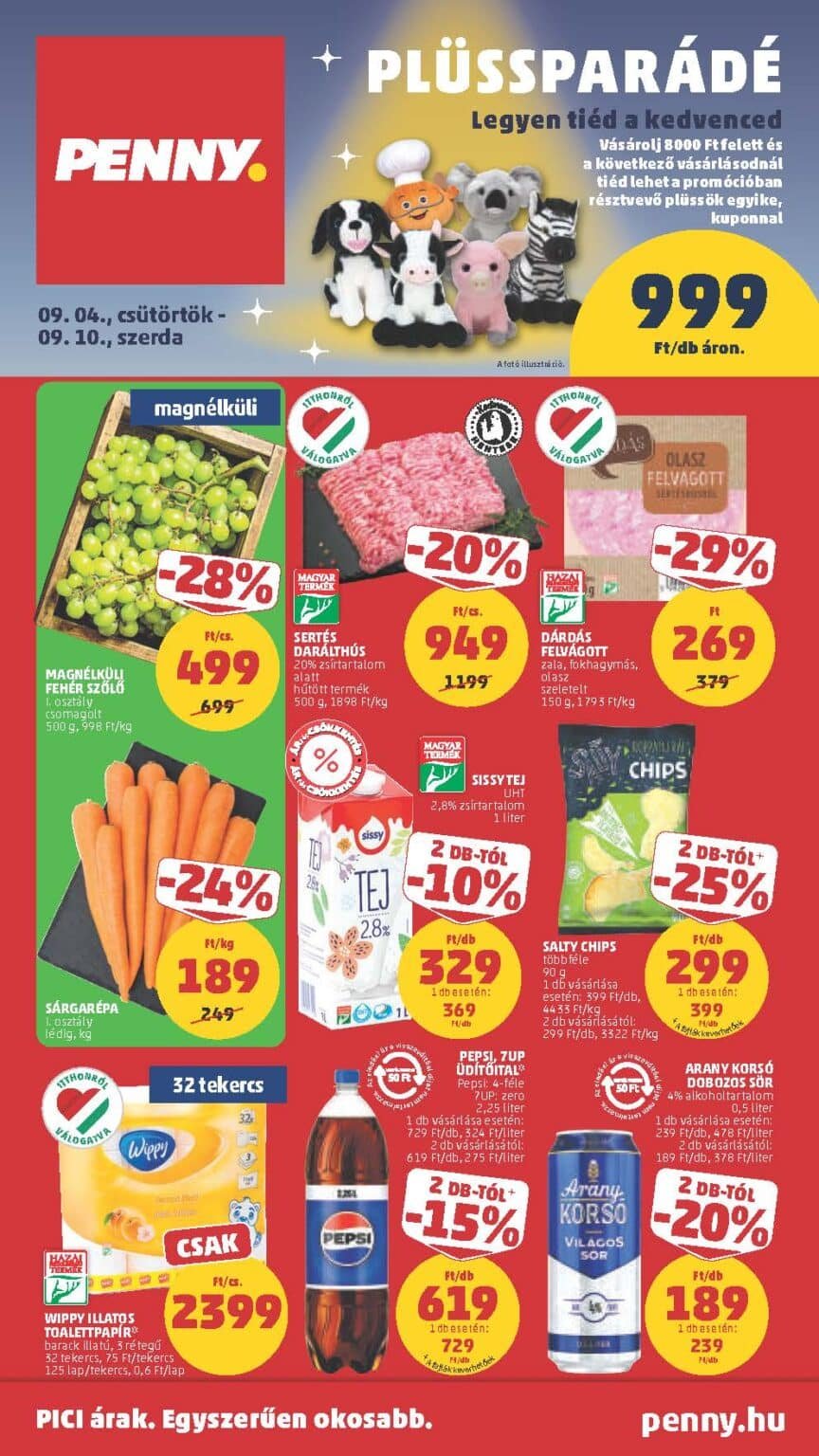 Penny akciós újság – Aktuális akciók és kedvezmények