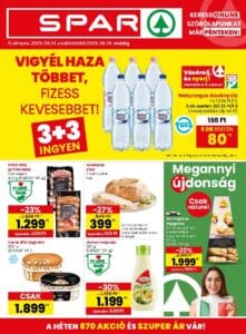 spar akciós újság 2025 33 hét