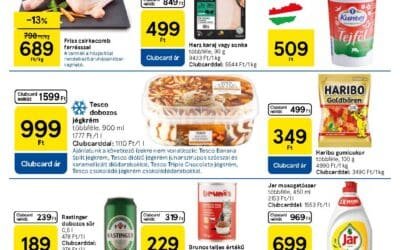 tesco szupermarket akciós újság 2025 35 hét