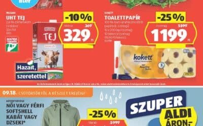aldi akciós újság 2025 38 hét