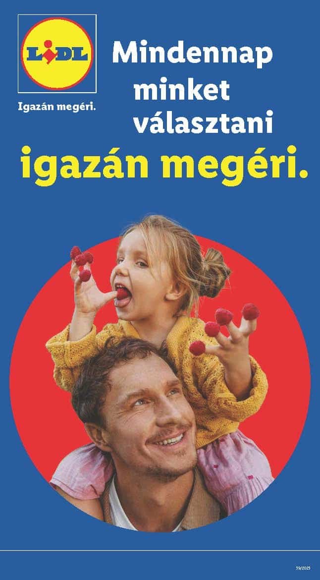 lidl akciós újság 2025 39 hét